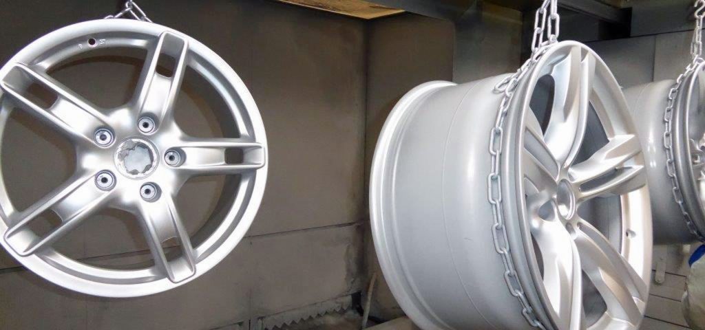 New powder coat alloy wheel facility at Dick Lovett, Swindon